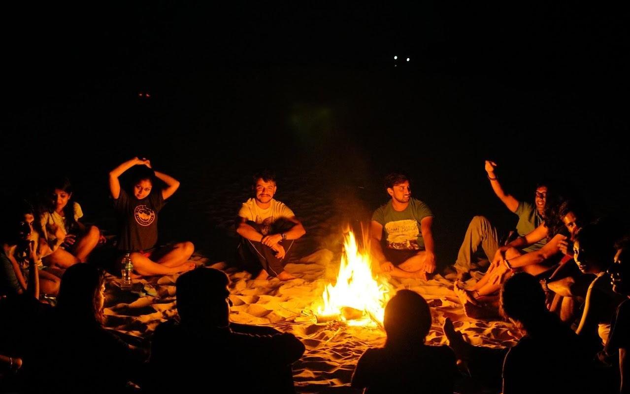 Bon Fire camp in Chikmagalur