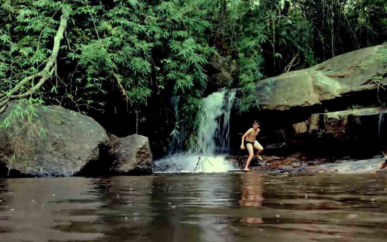 private Waterfall in mudigere Chikmagalur