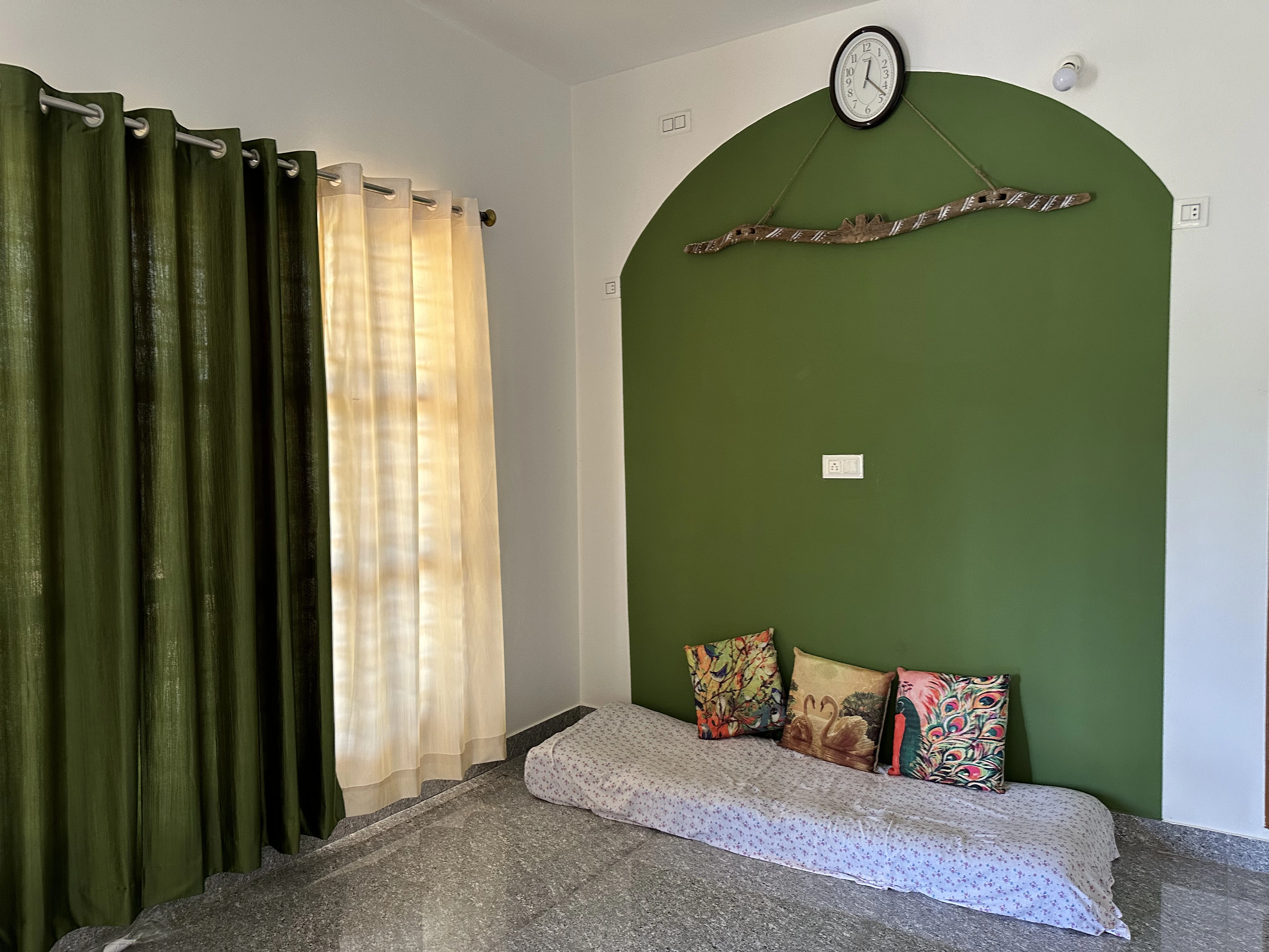 Guest room at Astagiri Homestay – Mudigere, Chikmagalur